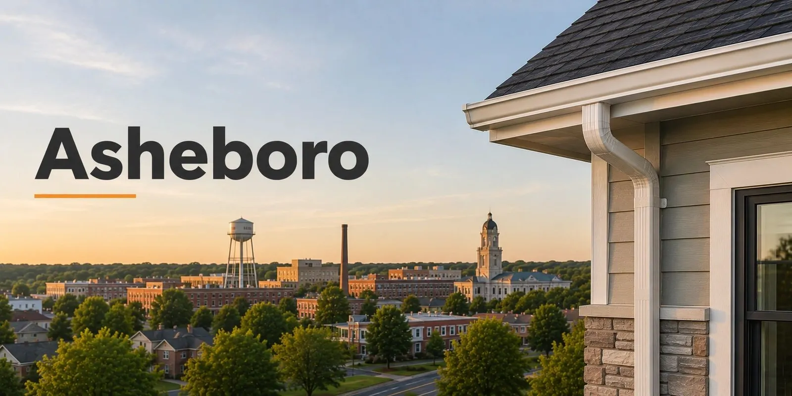 Gutter services in Asheboro, NC