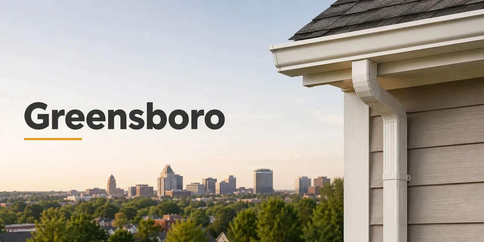Gutter services in Greensboro, NC