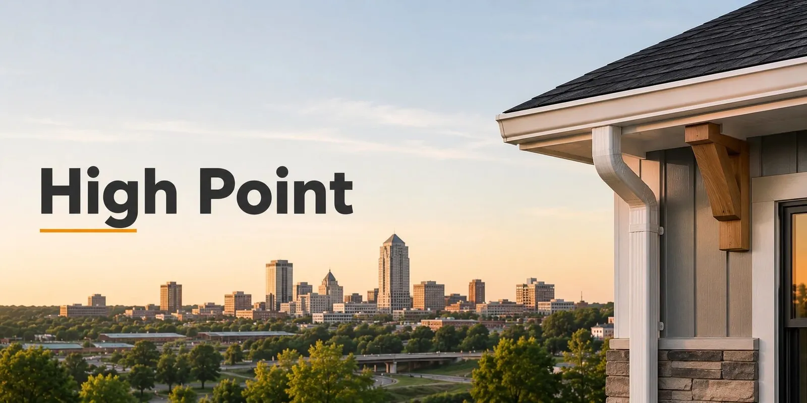 Gutter services in High Point, NC