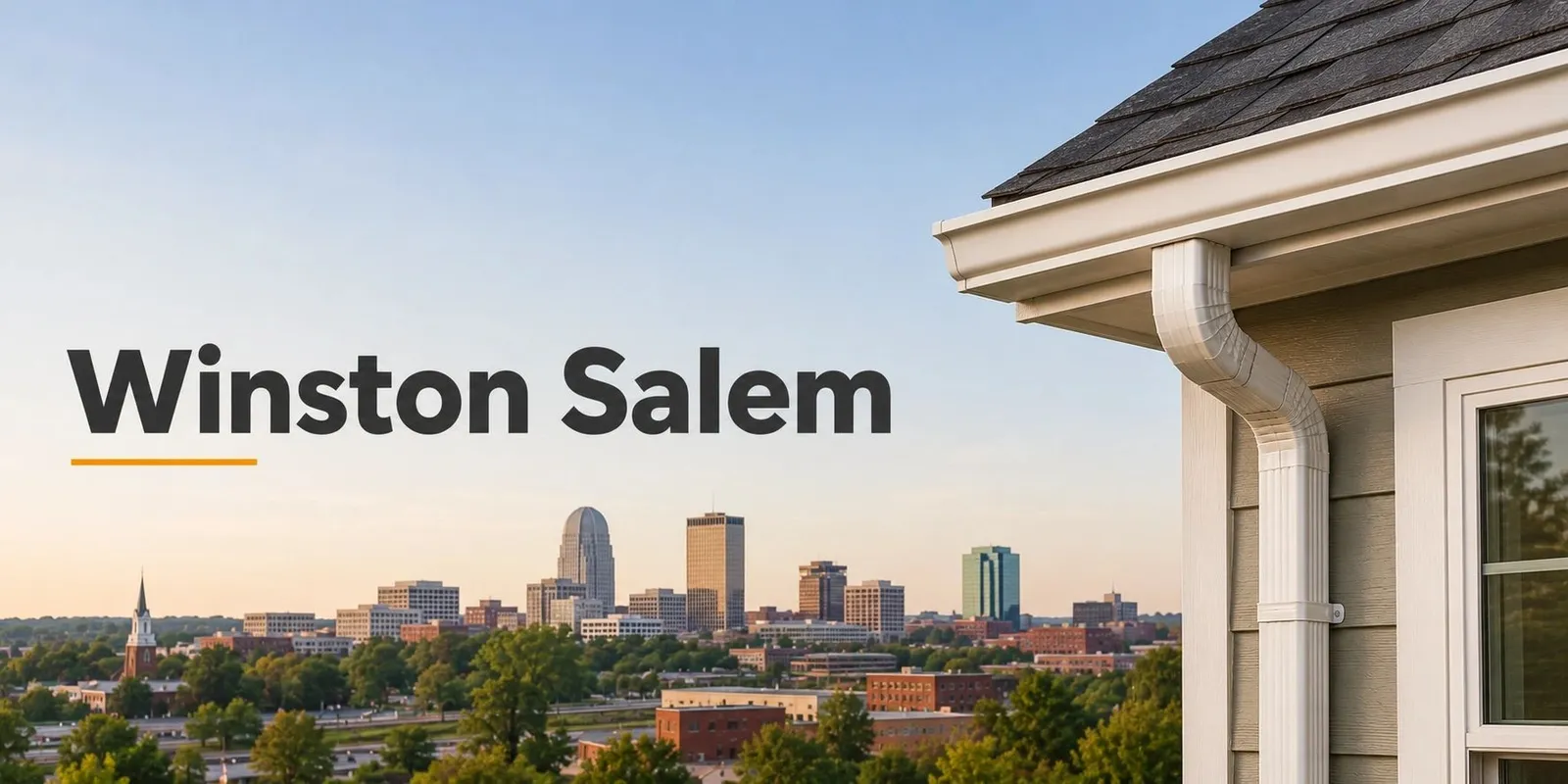Gutter services in Winston-Salem, NC